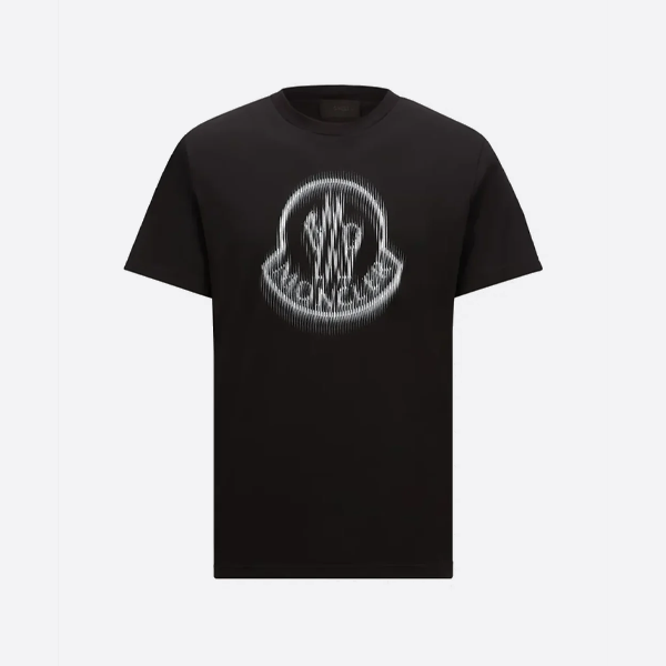 モンクレール ブラースリーブ Tシャツ(ブラック)