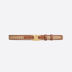 ミディアム凱旋ベルト繊維カルフスキンタン（2.5CM) 45AZL2AIT.04LU